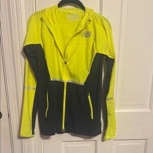 New Balance Neon Yellow and Black Jacket
